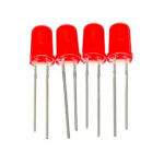 HR0280 10mm F10 red led 250pcs